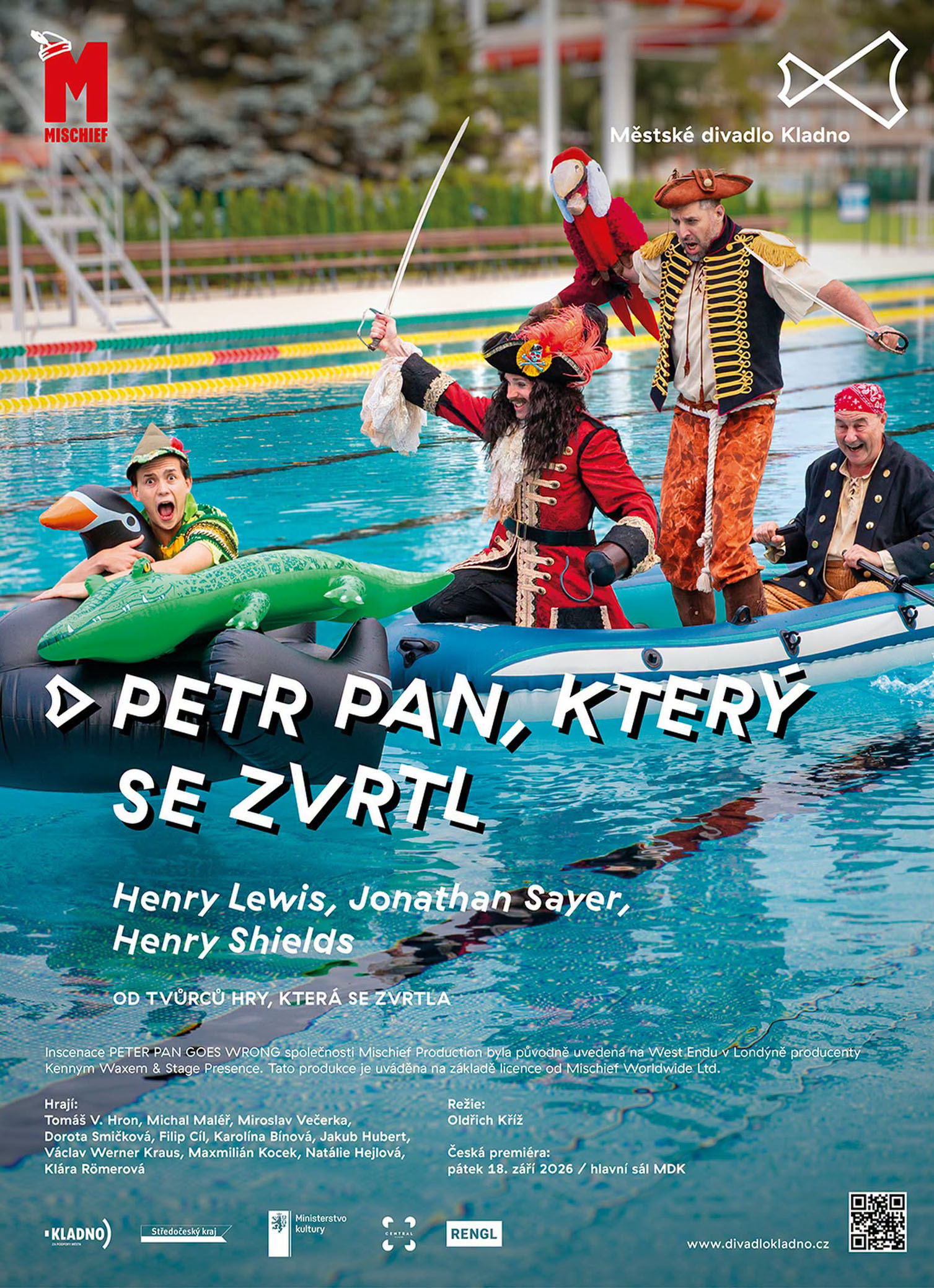 Obrázek představení Petr Pan, který se zvrtl