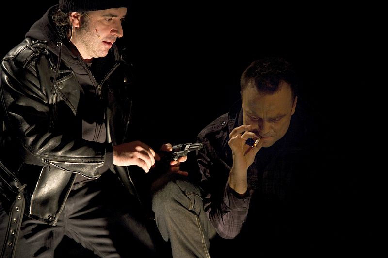 Fotka z představení Pokrevní bratři