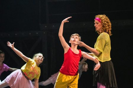 Fotka z představení Billy Elliot