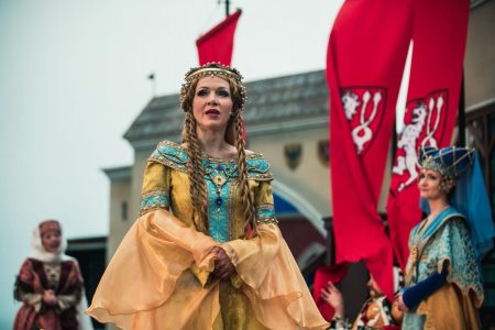 Fotka z představení Noc na Karlštejně