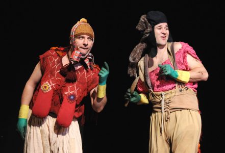 Fotka z představení Monty Python’s Spamalot
