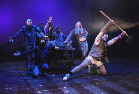 Fotka z představení Monty Python’s Spamalot