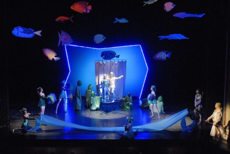 Fotka z představení Monty Python’s Spamalot