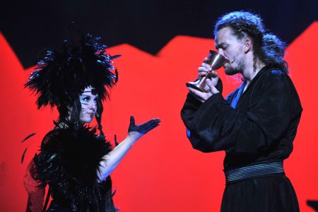Fotka z představení Balada o lásce /Singoalla/