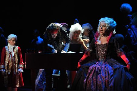 Fotka z představení Mozart!