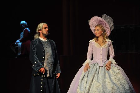 Fotka z představení Mozart!