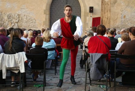Fotka z představení Noc na Karlštejně