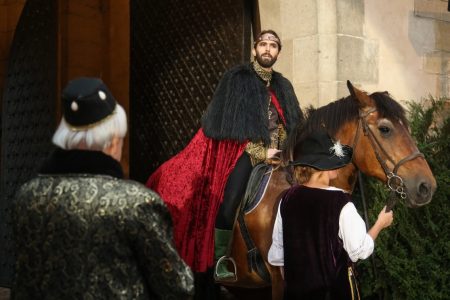 Fotka z představení Noc na Karlštejně