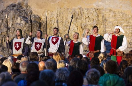 Fotka z představení Noc na Karlštejně