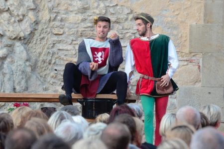 Fotka z představení Noc na Karlštejně