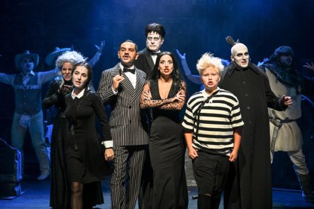 Fotka z představení The Addams Family
